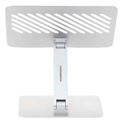 Soporte de Aluminio para Laptop | Ajustable 180° | Soporta Laptops de 10 a 17.3''| Capacidad de Carga 5Kg | Excelente Estabilidad | Diseño Para Alta Disipación de Calor | Altura y Angulo Ajustable | Plegable y Portátil.