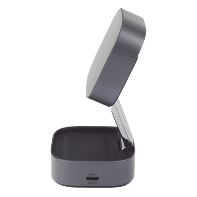 Cargador Inalámbrico 2 en 1 UGREEN 35316 | Qi2 15W Teléfono + Qi 5W Auriculares + USB-C 5W | 25W Total | Diseño Discreto para Escritorio Ejecutivo y Viaje | Cable USB-C Incluido | SKU 35316
