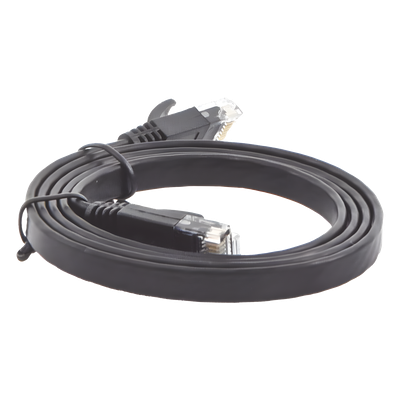 Cable Ethernet Cat6 Plano UGREEN 1m | 1Gbps | RJ45 Gold | Bajo Alfombra Puerta Canaleta | Router Switch NAS Gaming | CCA 26AWG 568B | SKU 50173