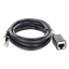 Cable de Extensión Cat6 RJ45 F/UTP / Macho a Hembra / 2 Metros (6.56 Pies) / Método de Conexión 568B / Velocidad de Transmisión 1000Mbps / Ancho de Banda del Canal 250MHz / Caja de Cobre / Negro