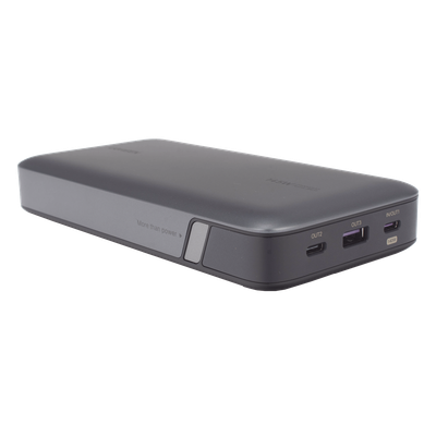 Power Bank UGREEN 90597M | 25,000mAh 145W | 100W MacBook + 45W iPad Simultáneos | PD 3.0 QC 3.0 FCP SCP | Recarga en 2h | 92.5Wh Apto Avión | Pantalla | Gris | Cable 50cm | SKU 90597M