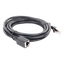 Cable de Extensión Cat6 RJ45 F/UTP / Macho a Hembra / 3 Metros (9.84 Pies) / Método de Conexión 568B / Velocidad de Transmisión 1000Mbps / Ancho de Banda del Canal 250MHz / Caja de Cobre / Negro