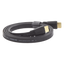 Cable HDMI 2.0 Plano de 1.5 Metros (4.92 Pies) / 4K@60Hz / HDR / 3D / HEC (Canal Ethernet HDMI) / ARC (Canal de Retorno de Audio / Color Profundo de 48 Bits / Audio de 32 Canales / HDCP / Audio Dolby True HD 7.1 / 18 Gbps / EstaÑado y Triple Blindaje / A