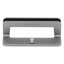 Soporte Vertical para Laptop / Adecuado para escritorio / Anchura Ajustable (12-26mm) / Amplia compatibilidad / Anti-Arañazos / Anti-Deslizante /Ajustable Mediante Tornillos / Color Plata / Aluminio + Silicona