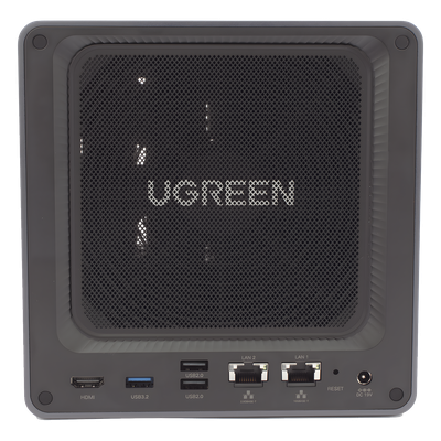 NAS UGREEN NASync DXP4800 Plus | Intel Pentium Gold 8505 5C Quick Sync | 10GbE + 2.5GbE | 4 Bahías SATA + 2×M.2 NVMe PCIe 4.0 | 8GB DDR5 64GB | Plex 4K | Lector SD HDMI | SKU 35260