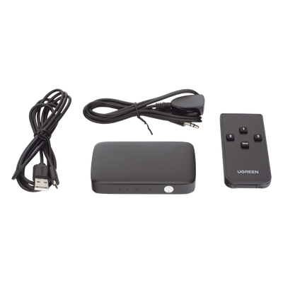 Conmutador HDMI (Switch) 4K@30Hz | 3 Entradas a 1 Salida | 3D | Transmisión Estable | Incluye Control Remoto | Receptor de Infrarrojos | Indicador LED | Chip Inteligente | Incluye Cable Micro USB para Alimentación.