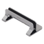 Soporte Vertical para Laptop / Adecuado para escritorio / Anchura Ajustable (12-26mm) / Amplia compatibilidad / Anti-Arañazos / Anti-Deslizante /Ajustable Mediante Tornillos / Color Plata / Aluminio + Silicona