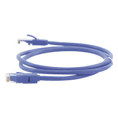 Cable Patch UGREEN 11201 | UTP Cat6 | 1m Azul | 1 Gbps 250 MHz | CCA 26 AWG | Conector Oro 24K | Patch Panel a Switch | Oficina y Rack | SKU 11201