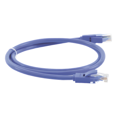 Cable Patch UGREEN 11201 | UTP Cat6 | 1m Azul | 1 Gbps 250 MHz | CCA 26 AWG | Conector Oro 24K | Patch Panel a Switch | Oficina y Rack | SKU 11201