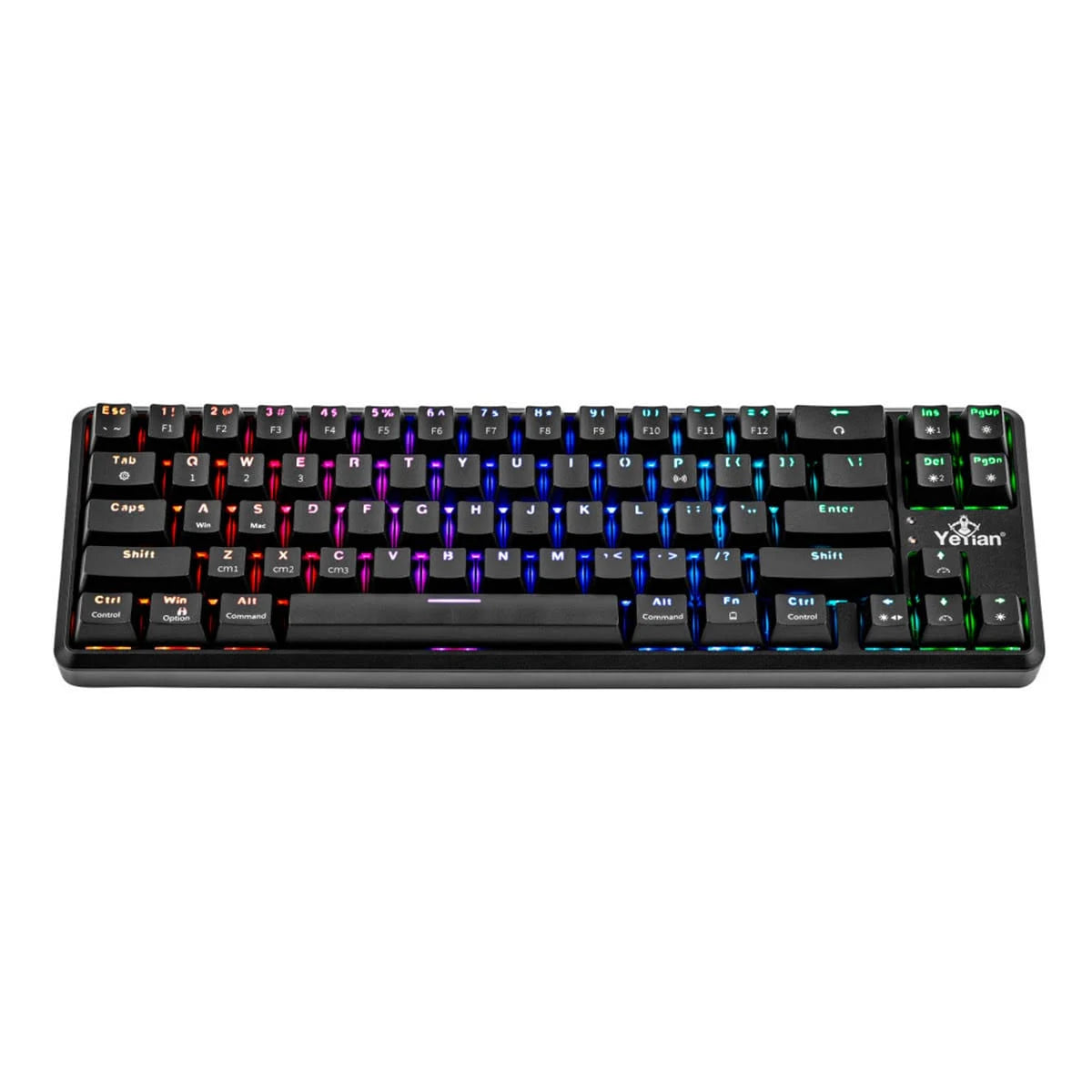 Teclado gamer Akil TKL serie 3500 Yeyian, Switch Rojo