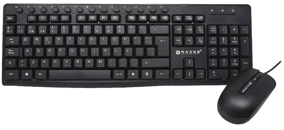 Kit de Teclado y Mouse Naceb NA-112N