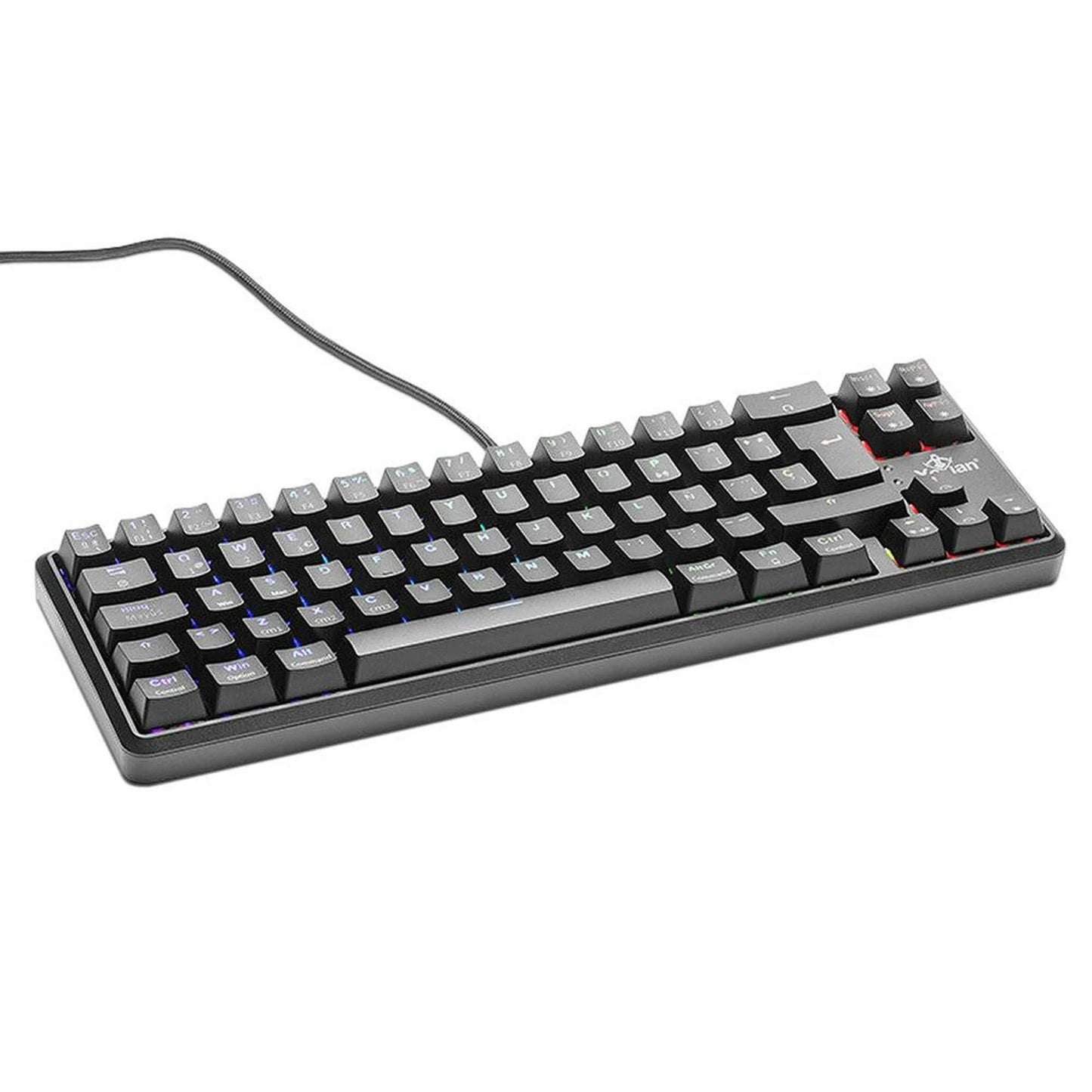 Teclado gamer Akil TKL serie 3500 Yeyian, Switch Rojo