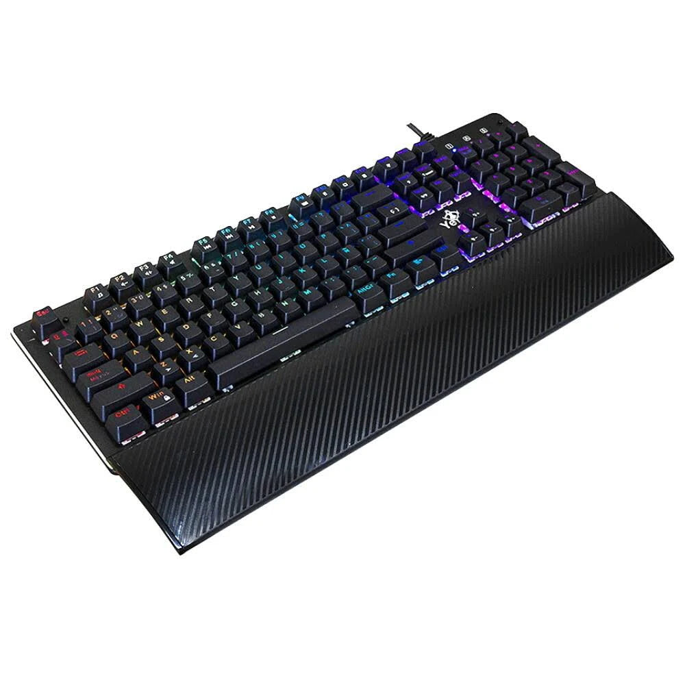 Teclado gaming YAT1801 Flare Serie 2000 Yeyian, Switch azul