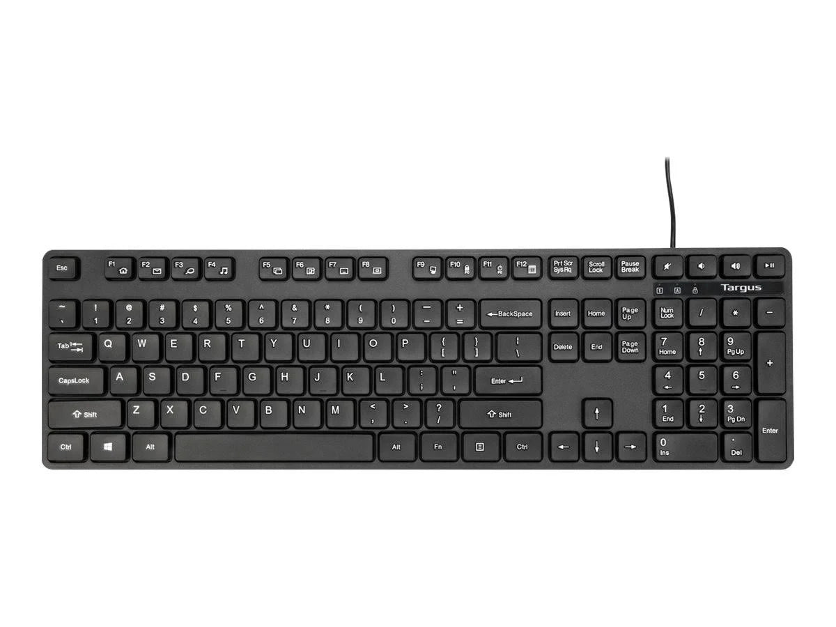 Teclado alámbrico qwerty Targus, español, 108 teclas