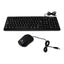 Kit teclado y mouse TZ19COMB01-LA Techzone, Negro