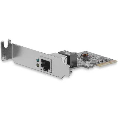 Tarjeta de red PCI express de STARTECH 1 Puerto Gigabit Ethernet RJ45 - Adaptador NIC PCI-e - Perfil Bajo