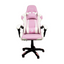 Silla Stylos Gamer Xzeal Blanco y Rosa, Ajustable, 145Grados