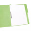 Carpeta pressboard Accopress sh ACCO carta color verde claro con broche de 8 cm