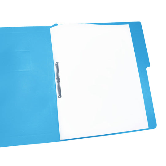 Folder ACCOPRESS WILSON JONES broche de 8 cm color azul claro tamaño oficio sh