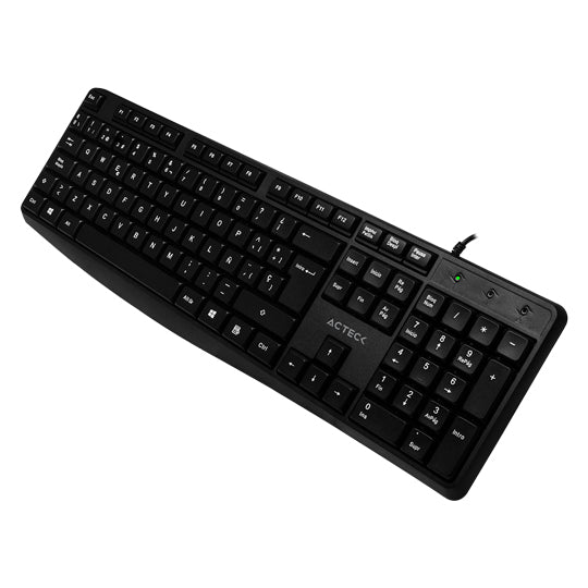 Kit 2 en 1 teclado y mouse KT30 Acteck, Alámbrico