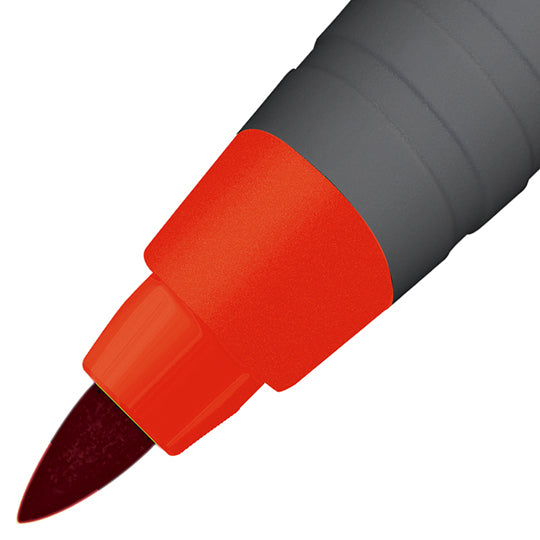 Marcador permanente fino Signal AZOR punta bala 1.5mm rojo