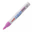 Marcador permanente UniPaint punta bala4.4 mm color rosa caja con 12 pzas