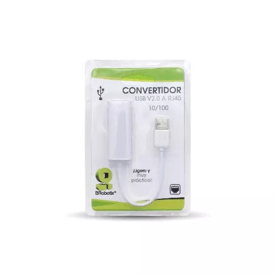 Convertidor USB V2.0 Tipo "A" ARJ45 BROBOTIX