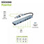 Hub USB 7 Puertos Conector Dual Tipo A/Tipo C A USB V3.0x5 Y TIPO C x2 BROBOTIX