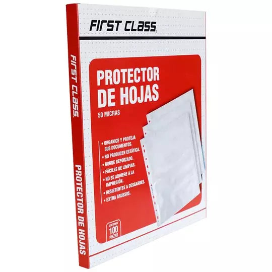 Protector de Hojas DIETRIX Tamaño Carta 100 pzs, 50 micras