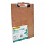 Tabla de madera Dietrix agarra papel esquela broche palanca metálica