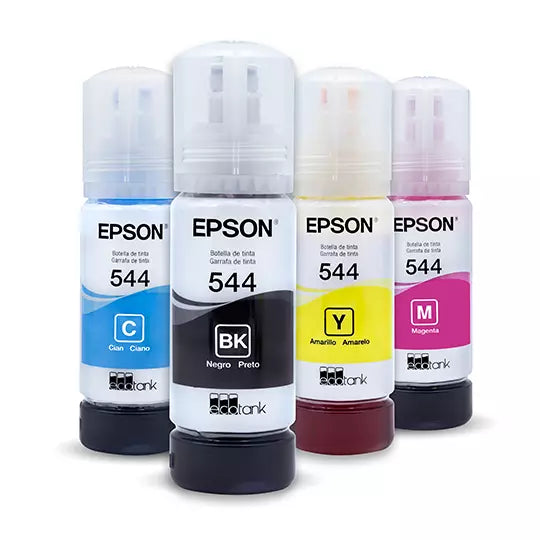 Kit tintas de color Epson T544 4 pzas