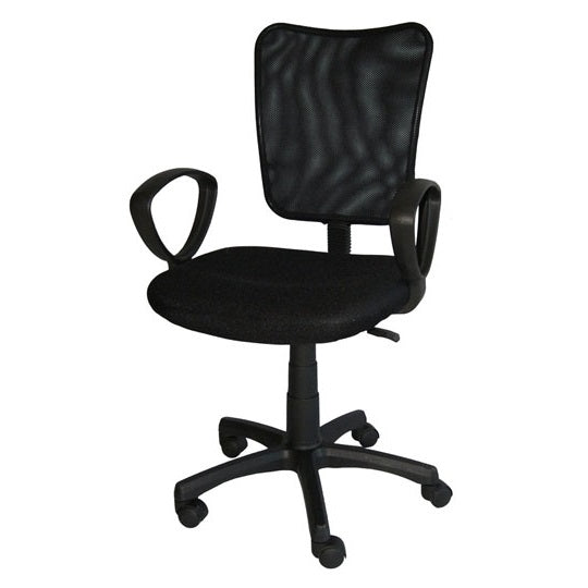 Silla operativa en malla 1410 ERGO color negro