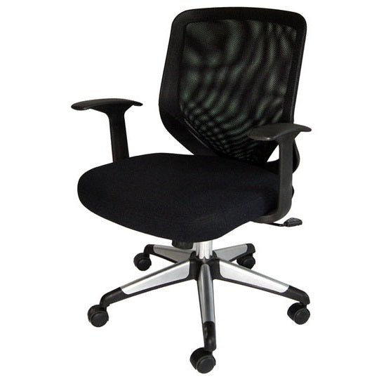 Silla ejecutiva respaldo en malla 4245 ERGO color negro