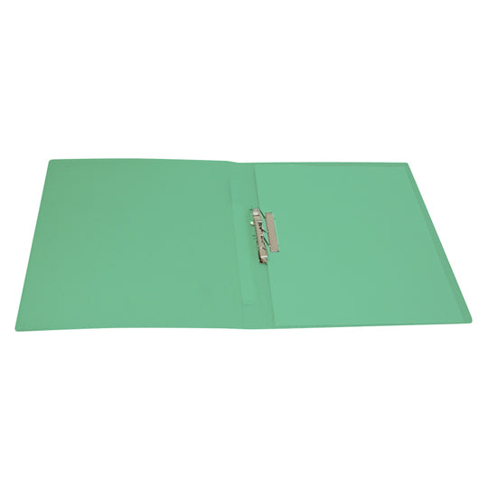 Carpeta OXFORD con palanca color verde tamaño carta