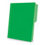 Folder PENDAFLEX broche de 8cm color verde tamaño carta - caja con 25 piezas