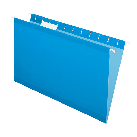 Folder colgante PENDAFLEX jinetes de plástico color azul tamaño carta