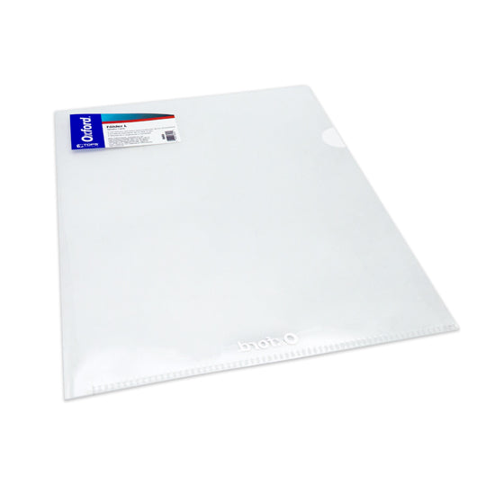 Folder Cerrado Folder OXFORD cerrado por dos lados color transparente tamaño carta ...