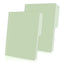 Folder manila OXFORD broche de 8cm color verde pastel tamaño carta