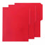 Folder de color Oxford carta color rojoceja 1/2 caja con 25 pzas