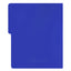 Carpeta tipo folder FORTEC pressboard con broche de 8cm  color azul rey tamaño carta