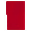 Carpeta tipo folder FORTEC pressboard con broche color rojo tamaño oficio