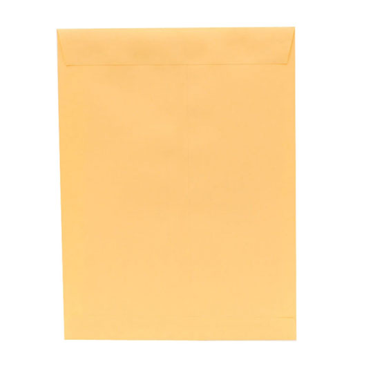 Sobre Manila FORTEC solapa engomada color crema tamaño carta con 50 sobres