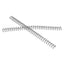 Arillo Metalico Twin Loop, Color Negro, de 3/8 pulgadas, caja con 20 piezas