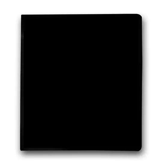 Cubierta plástica tamaño carta GBPlak liso GBC color negro
