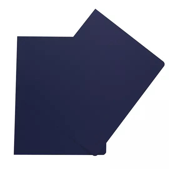 Cubierta plástica tamaño carta GBPlak lis0 GBC color azul marino