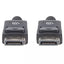 Cable Manhattan displayport 2.0 m macho-macho