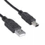 Cable Manhattan USB a-mini b v2.0 1.8 Negro