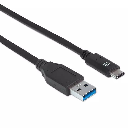 Cable Manhattan USB tipo c a-c m-m v3.11m
