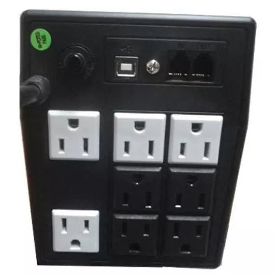 No break, KOBLENZ, 1000 VA / 500 W, 10017 USB/R, 8 Contactos