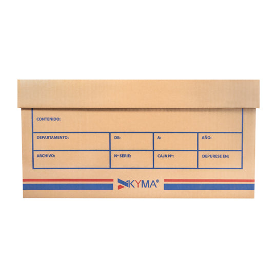 Caja de Archivo Kyma kraft Tamaño Carta, Color Café - 1 Pieza